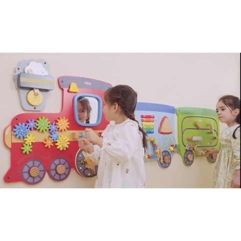 Train Activity Wall Toy