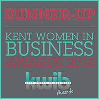 Kent Women in Business Awards 2018 Runner Up